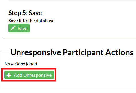 Screenshot of the appointment reminder configuration page in Mosio, with the Add unresponsive button highlighted